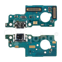 Шлейф для Samsung Galaxy M56 5G (M566B) плата системный разъем/микрофон - Премиум