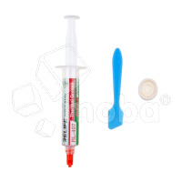 Термопаста Relife RL-407 (20 г, 6 Вт/мК, силикон, красный)