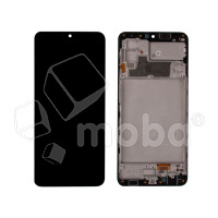 Дисплей для Samsung Galaxy M32 (M325F) модуль с рамкой Черный - OR (SP)