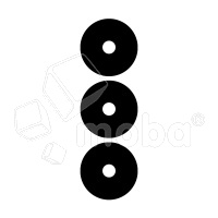 Стекло камеры для Realme Note 50 (RMX3834) (комплект 3 шт.) Черный