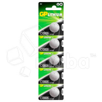 Батарейка CR2025 GP Lithium 3V (5 шт. в блистере)