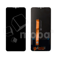Дисплей для Realme C25s (RMX3195) в сборе с тачскрином Черный - Оптима