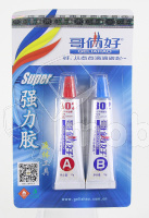 Клей двухкомпонентный Geliahao 302 (20 г, акрилатный)