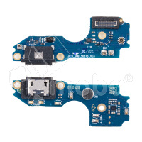 Шлейф для Itel A60s (A662LM) плата на системный разъем/микрофон - Премиум