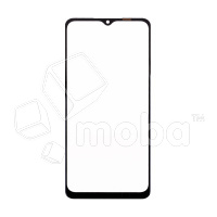 Стекло для переклейки Samsung Galaxy A12 (A125F) в сборе с OCA пленкой Черный - (Feaglet)