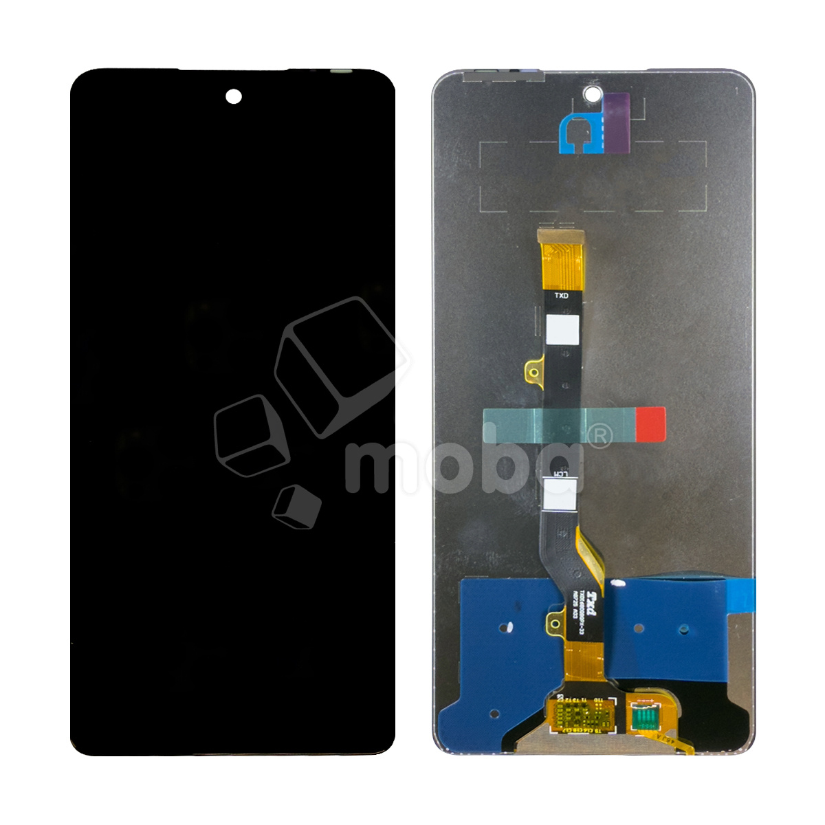 Дисплей для Infinix Hot 40 Pro (X6837) в сборе с тачскрином Черный - OR100 (Full HD, 400 Кд/м², 120 Гц)