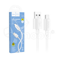 Кабель USB - Type-C Hoco X107 (3A) Белый