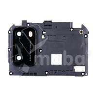 Стекло камеры для Xiaomi Poco M3 (M2010J19CG) в сборе с рамкой Черный