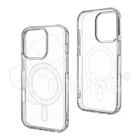 Чехол-накладка для iPhone 16 Pro Max (Magsafe, прозрачный)