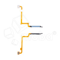 Шлейф для Xiaomi Redmi 13C 4G/Poco C65 (23100RN82L/23108RN04Y/2310FPCA4G) сканер отпечатка пальцев Синий