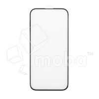 Защитное стекло "Премиум" для iPhone 15 Черный (Закалённое+, полное покрытие)