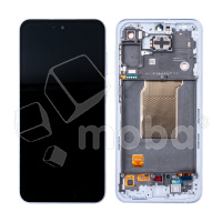 Дисплей для Samsung Galaxy A55 5G (A556E) модуль с рамкой Голубой - OR (SP)