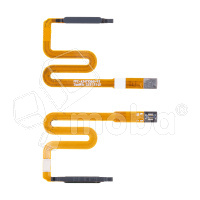 Шлейф для Samsung Galaxy A03s (A037F) сканер отпечатка пальцев Черный