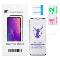 Защитное стекло "Премиум" для Xiaomi Redmi 14C/15C 4G/A5/A7 Pro 4G/Poco C71/C75/C85/C81 Pro 4G Черный