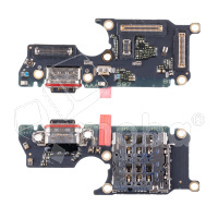 Шлейф для OnePlus Nord CE5 (CPH2719) плата системный разъем/разъем SIM/микрофон - Премиум