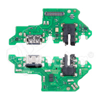 Шлейф для Huawei Y9s (STK-L21) плата на системный разъем/разъем гарнитуры/микрофон