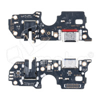 Шлейф для OPPO A58 4G (CPH2577) плата на системный разъем/разъем гарнитуры/микрофон