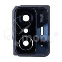 Стекло камеры для Xiaomi 11T/11T Pro (21081111RG/2107113SG) в сборе с рамкой Черный