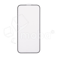 Защитное стекло "Матовое" для iPhone 14 Pro Max Черный (Закалённое, полное покрытие)