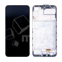 Дисплей для Samsung Galaxy A24 4G (A245F) модуль с рамкой Черный - OR (SP)