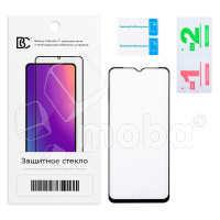 Защитное стекло "Премиум" для Tecno POP 6 Pro/Spark Go 2023 Черный