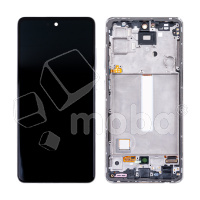 Дисплей для Samsung Galaxy A52/A52 5G/A52s 5G (A525F/A526B/A528B) модуль с рамкой Белый - OR (SP)