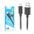 Кабель USB - MicroUSB Hoco X88 (2.4A) Черный