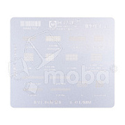 BGA трафарет Amaoe (IPDY1, V6.0) для дисплеев iPhone 11/11 Pro/11 Pro Max/12/12 mini/12 Pro/12 Pro Max/12/12 mini/13 Pro/13 Pro Max/14/14 Plus/14 Pro/14 Pro Max/15/15 Plus/15 Pro/15 Pro Max/16/16 Plus/16 Pro/16 Pro Max