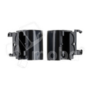 Заглушки петель для ноутбука HP 15-BS/15-BW/15-RA/15-RB (комплект 2 шт.) Черный