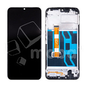 Дисплей для Realme C11 (RMX2185) модуль с рамкой Черный - OR