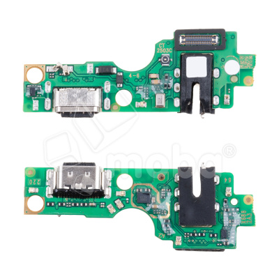 Шлейф для Infinix Hot 50 4G (X6882) плата на системный разъем/разъем гарнитуры/микрофон