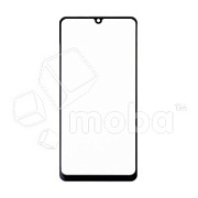Стекло для переклейки Samsung Galaxy A31 (A315F) в сборе с OCA пленкой Черный - OR (Mitsubishi)