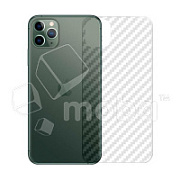 Защитная пленка на заднюю панель для iPhone 13 (силикон, карбоновая)