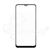 Стекло для переклейки Realme C30s (RMX3690) с OCA пленкой Черный - OR (Mitsubishi)