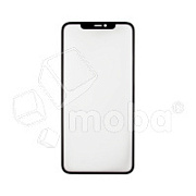 Стекло для переклейки iPhone 11 Pro Max (A2218) с OCA пленкой Черный - OR (Mitsubishi)