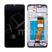 Дисплей для Samsung Galaxy A02s (A025F) модуль с рамкой Черный - OR Ref. (SP) (GH81-20118A)