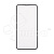 Защитное стекло "Матовое" для iPhone Xr/11 Черный (Закалённое, полное покрытие)