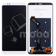 Дисплей для Xiaomi Redmi 5 Plus (MEG7) в сборе с тачскрином Белый - Оптима