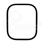 Стекло для переклейки Apple Watch Ultra 1/2 (49 мм) сапфировое Черный