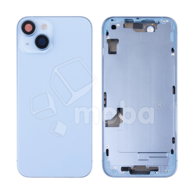 Корпус для iPhone 14 (A2883) (1 Sim) Синий - Премиум
