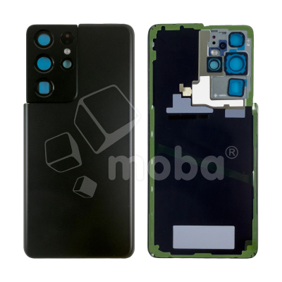 Задняя крышка для Samsung Galaxy S21 Ultra (G998B) Черный - OR