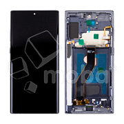 Дисплей для Samsung Galaxy Note 10+ (N975F) модуль с рамкой Черный - (OLED) (Full Size)