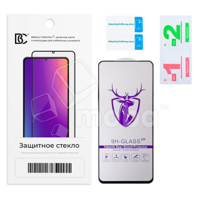 Защитное стекло "Премиум" для OPPO Reno 5 Lite/A74 4G/A78 4G Черный