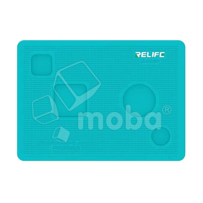 Коврик Relife RL-004DP (254*353 мм, силикон, термостойкий, вырез под камеру)