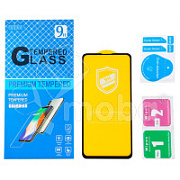 Защитное стекло "Премиум" для Huawei P40 Lite E/Honor 9C Черный