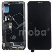 Дисплей для iPhone X (A1865/A1901) в сборе с тачскрином Черный - OR (Снятый, заменено ТОЛЬКО стекло)