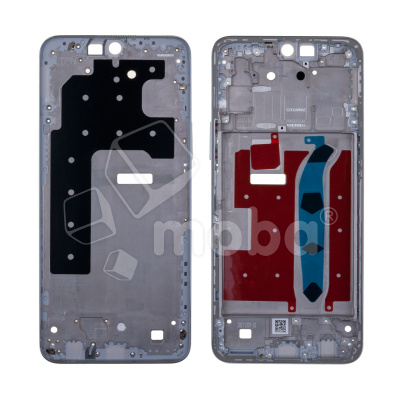 Рамка дисплея для Huawei Honor X8 4G (TFY-LX1) Серебро (возможен дефект ЛКП)