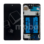 Дисплей для Samsung Galaxy A51 (A515F) модуль с рамкой Черный - (In-Cell) - Премиум