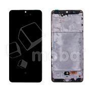 Дисплей для Samsung Galaxy A31 (A315F) модуль с рамкой Черный - (OLED)