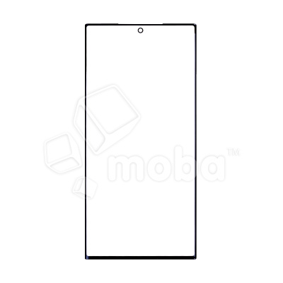 Стекло для переклейки Samsung Galaxy S23 Ultra (S918B) в сборе с OCA пленкой Черный - OR (Mitsubishi)